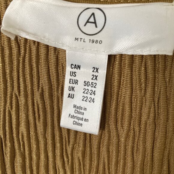 Short Sleeve Addition Elle Top Size 2x - Picture 3 of 3